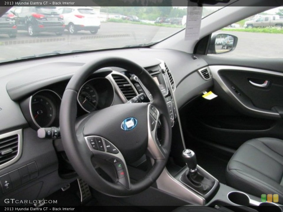 Black Interior Prime Interior for the 2013 Hyundai Elantra GT #68460525