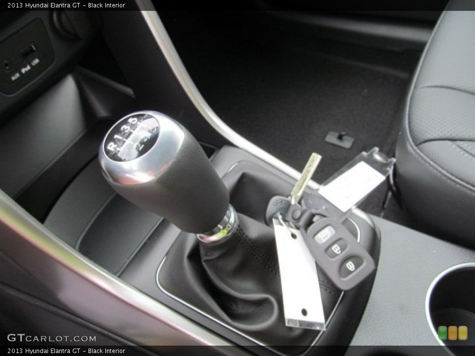 Black Interior Transmission for the 2013 Hyundai Elantra GT #68460542