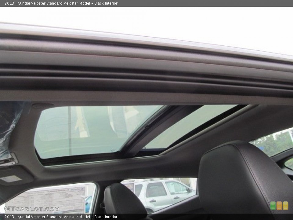 Black Interior Sunroof for the 2013 Hyundai Veloster  #68460611