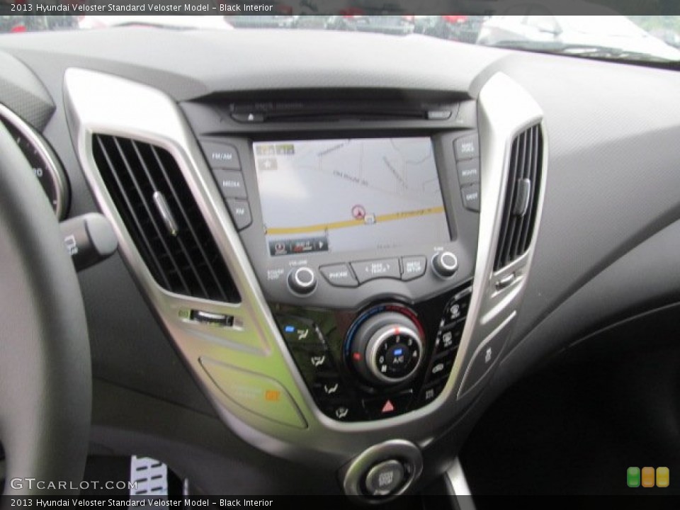 Black Interior Navigation for the 2013 Hyundai Veloster  #68460641
