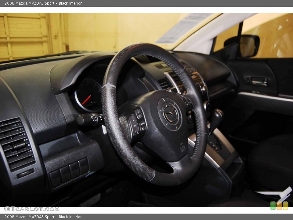 Black Interior Photo for the 2008 Mazda MAZDA5 Sport #68461004