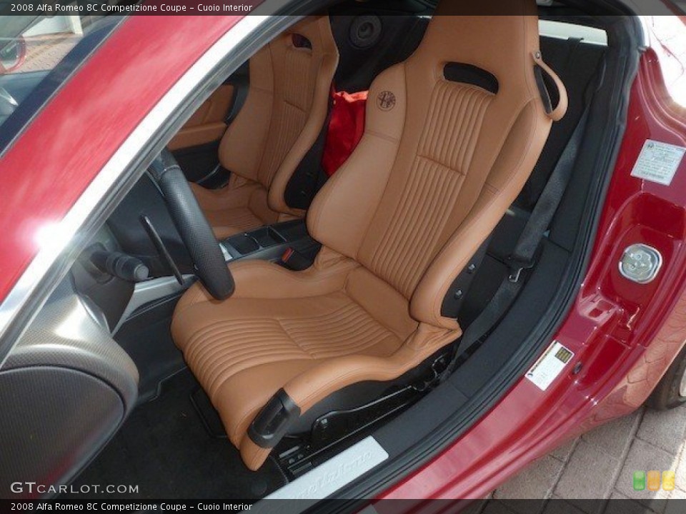 Cuoio Interior Front Seat for the 2008 Alfa Romeo 8C Competizione Coupe #68461892