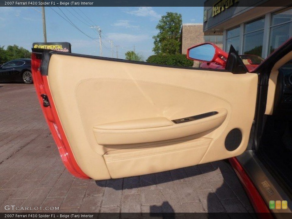 Beige (Tan) Interior Door Panel for the 2007 Ferrari F430 Spider F1 #68462144