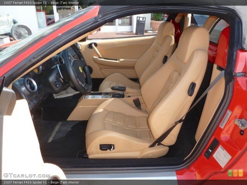 Beige (Tan) Interior Photo for the 2007 Ferrari F430 Spider F1 #68462156