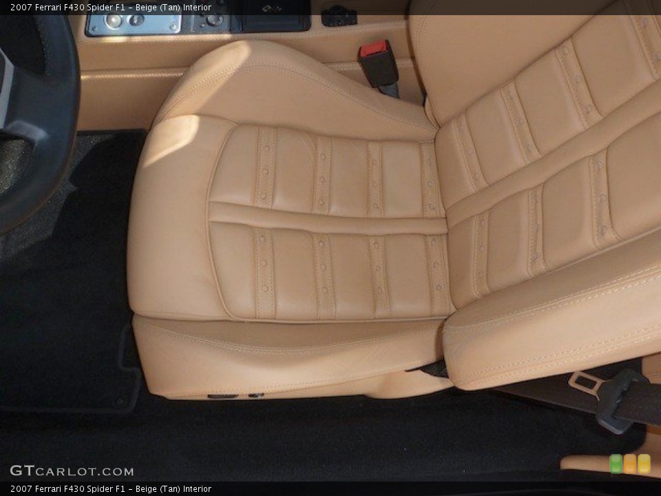 Beige (Tan) Interior Photo for the 2007 Ferrari F430 Spider F1 #68462174