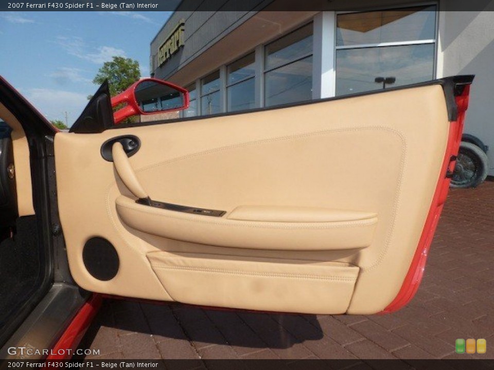 Beige (Tan) Interior Door Panel for the 2007 Ferrari F430 Spider F1 #68462216