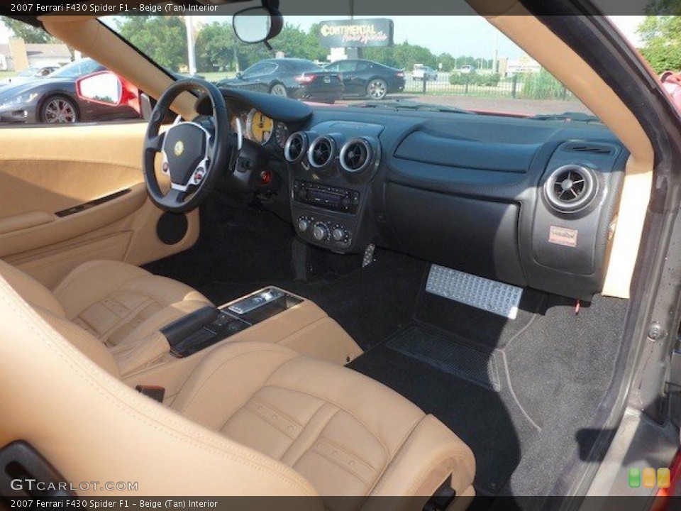 Beige (Tan) Interior Photo for the 2007 Ferrari F430 Spider F1 #68462222