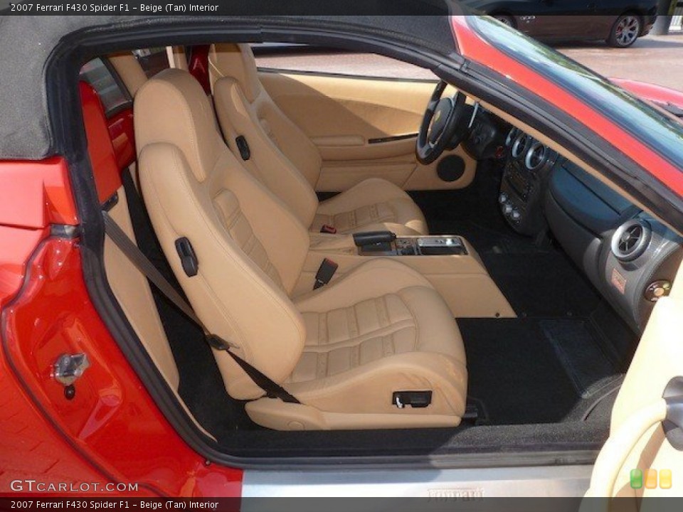 Beige (Tan) Interior Photo for the 2007 Ferrari F430 Spider F1 #68462228