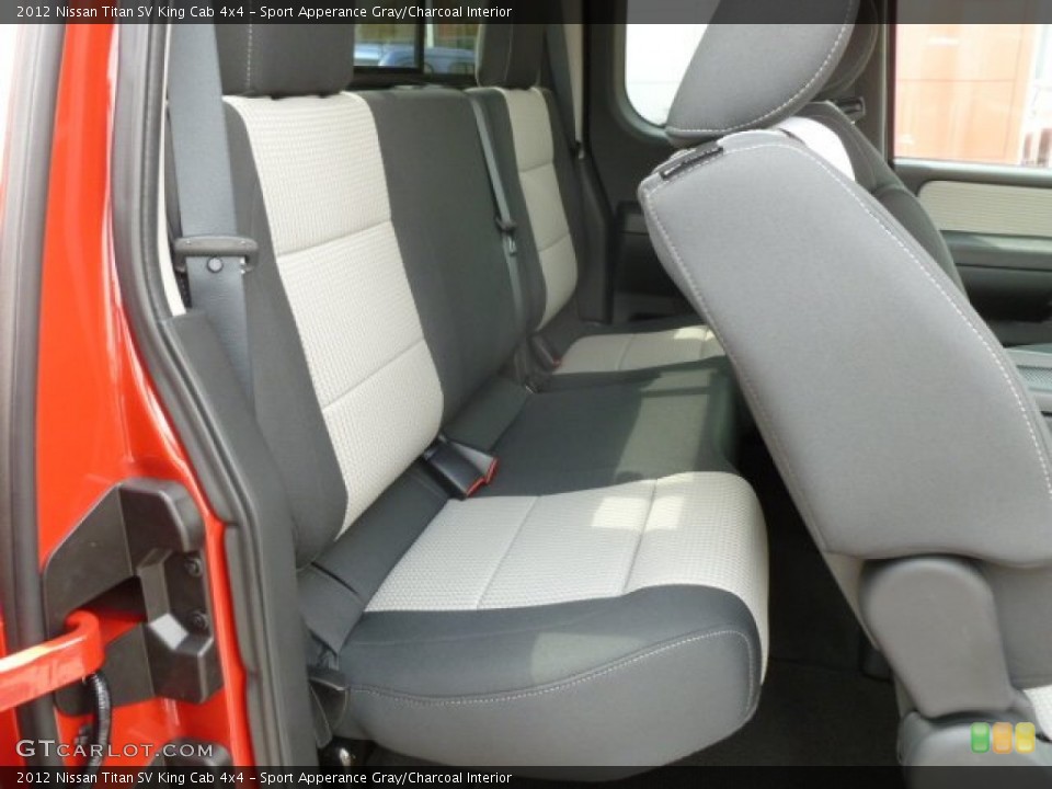 Sport Apperance Gray/Charcoal Interior Photo for the 2012 Nissan Titan SV King Cab 4x4 #68462591