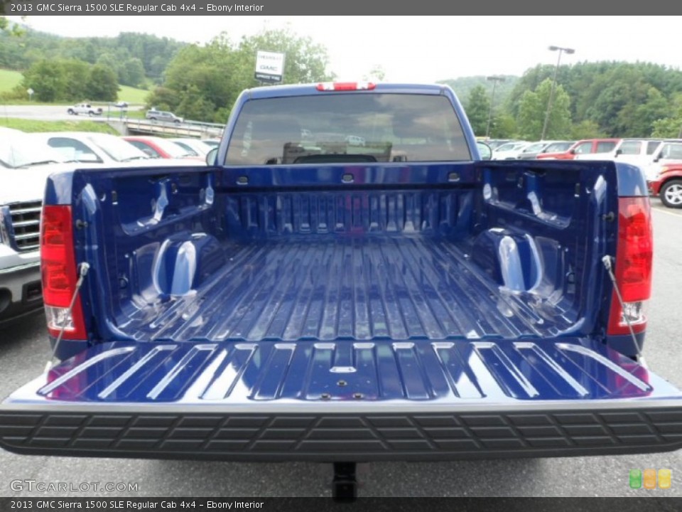 Ebony Interior Trunk for the 2013 GMC Sierra 1500 SLE Regular Cab 4x4 #68463166