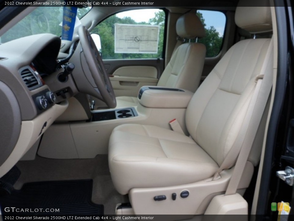 Light Cashmere 2012 Chevrolet Silverado 2500HD Interiors