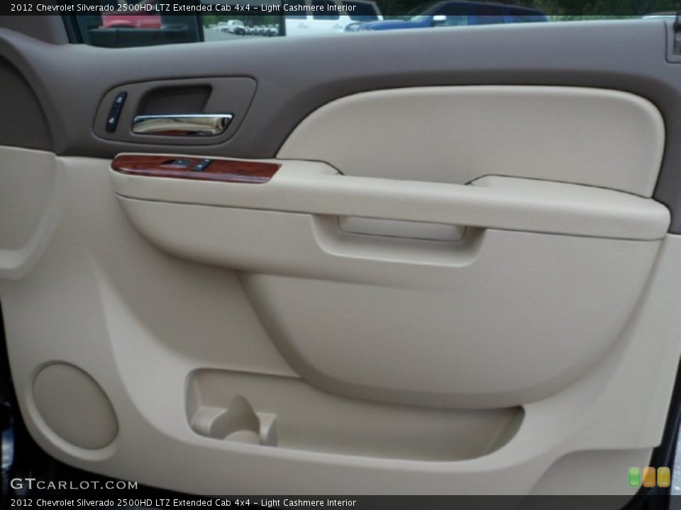 Light Cashmere Interior Door Panel for the 2012 Chevrolet Silverado 2500HD LTZ Extended Cab 4x4 #68463883