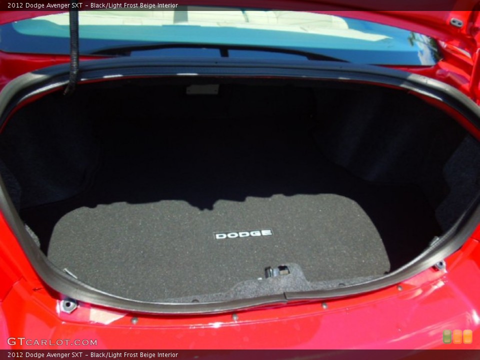 Black/Light Frost Beige Interior Trunk for the 2012 Dodge Avenger SXT #68464573
