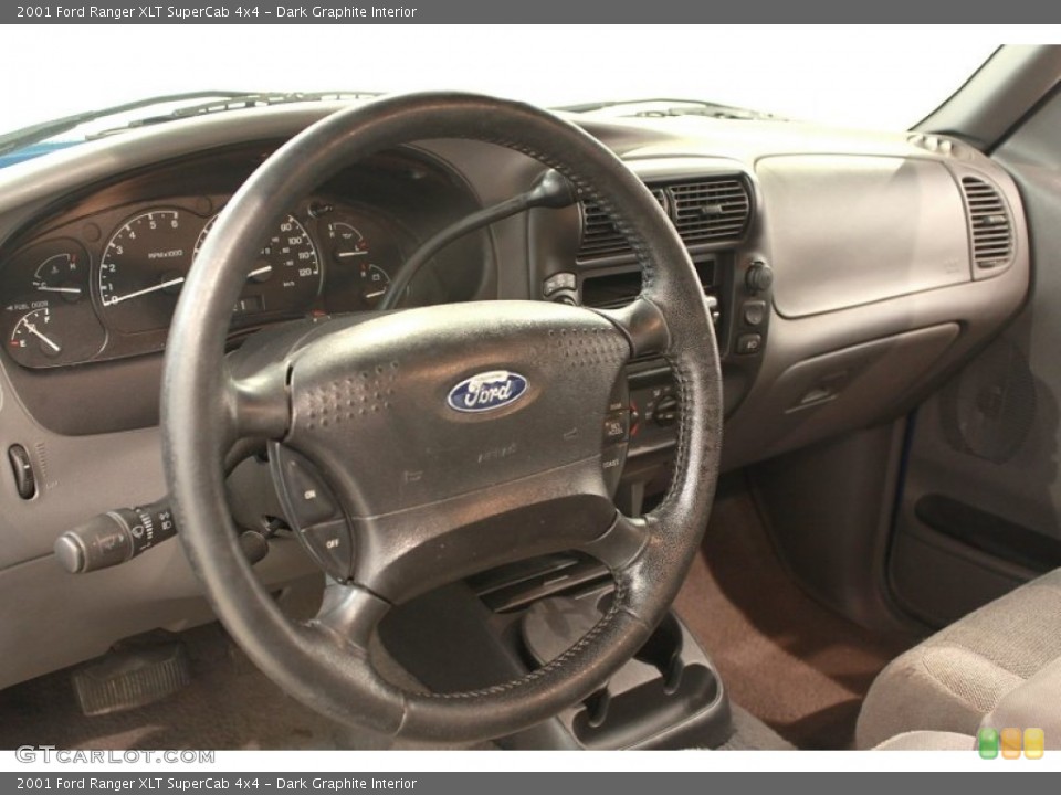 Dark Graphite Interior Dashboard for the 2001 Ford Ranger XLT SuperCab 4x4 #68464777
