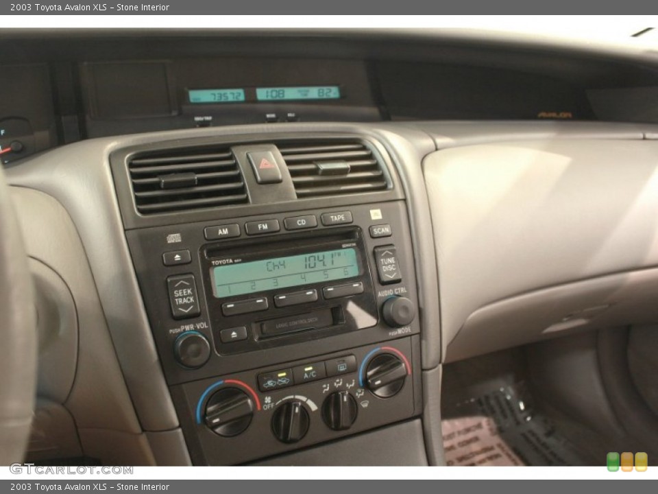 Stone Interior Controls for the 2003 Toyota Avalon XLS #68465218