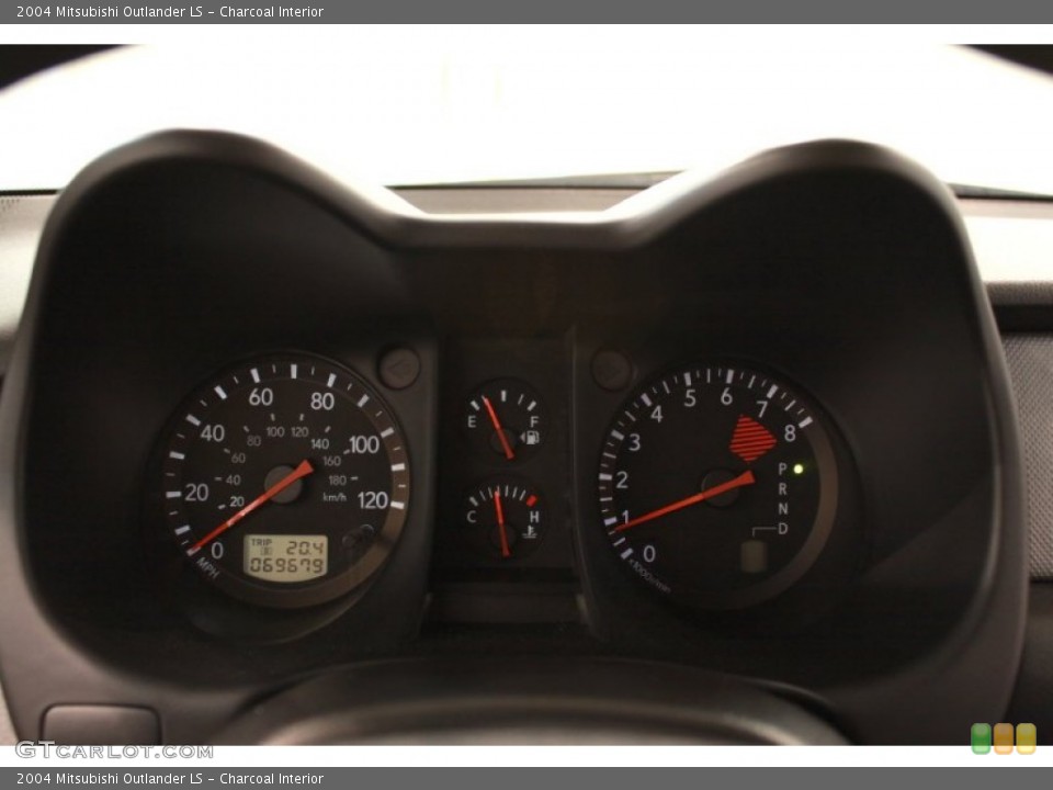 Charcoal Interior Gauges for the 2004 Mitsubishi Outlander LS #68465878