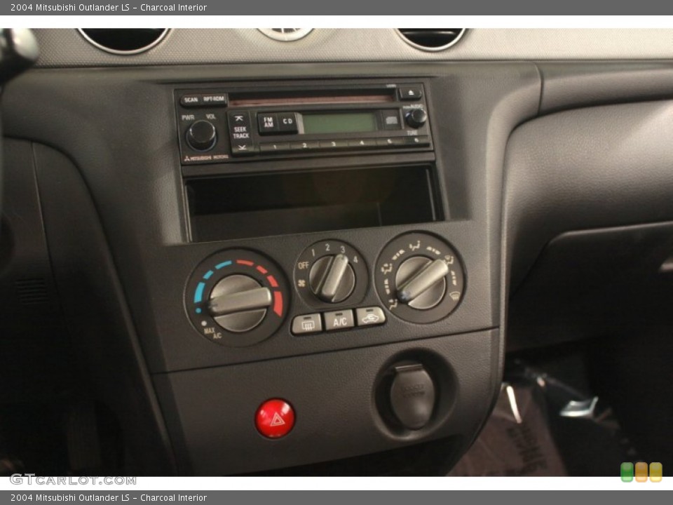 Charcoal Interior Controls for the 2004 Mitsubishi Outlander LS #68465881