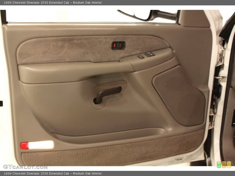 Medium Oak Interior Door Panel for the 1999 Chevrolet Silverado 1500 Extended Cab #68465926