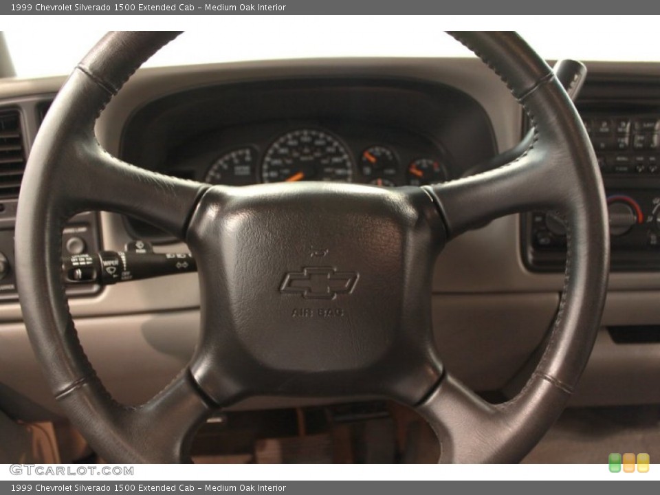 Medium Oak Interior Steering Wheel for the 1999 Chevrolet Silverado 1500 Extended Cab #68465941