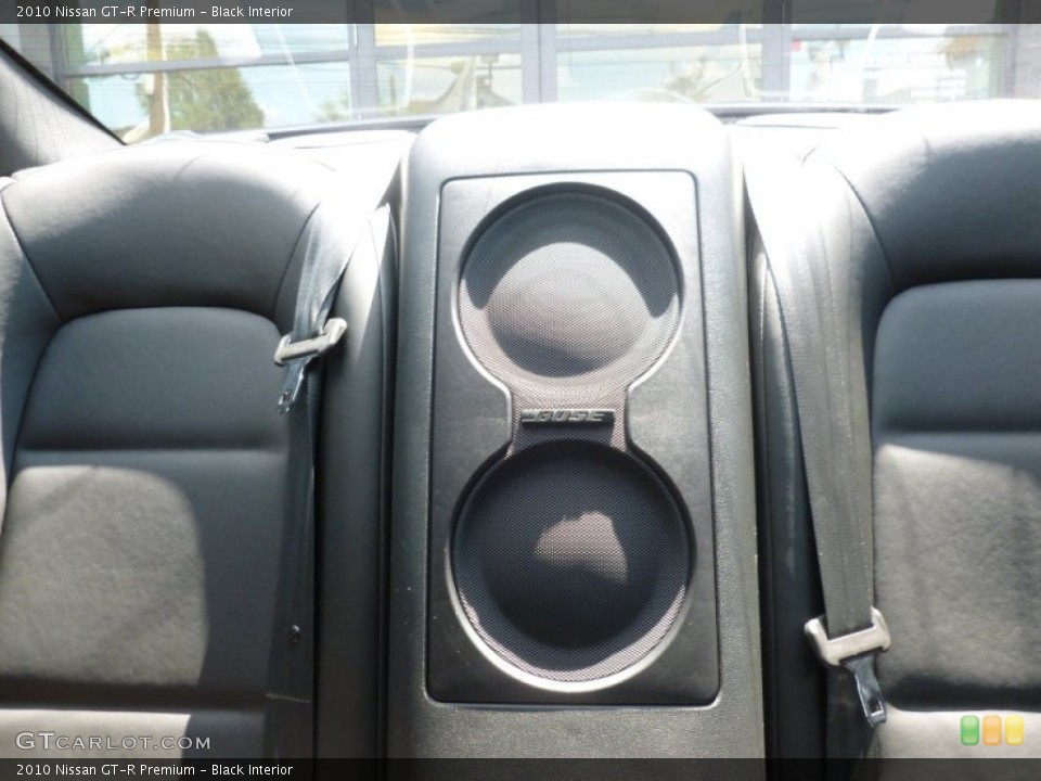 Black Interior Audio System for the 2010 Nissan GT-R Premium #68467180