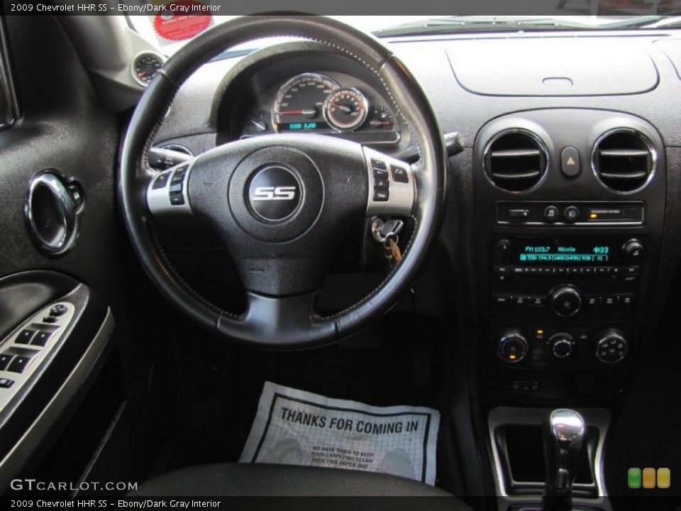 Ebony/Dark Gray Interior Dashboard for the 2009 Chevrolet HHR SS #68467318