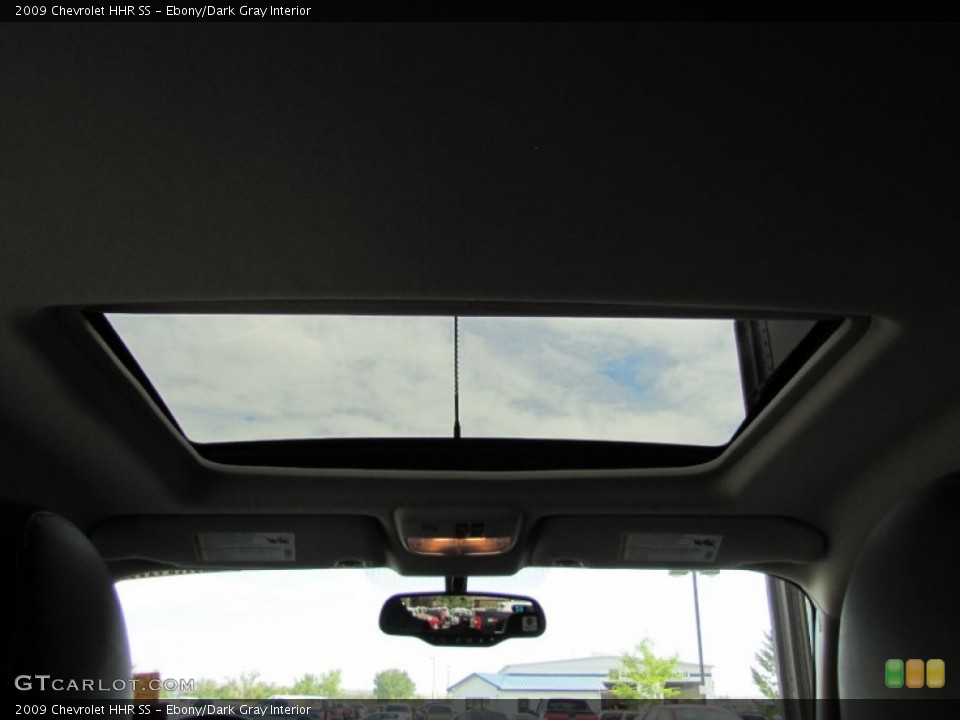 Ebony/Dark Gray Interior Sunroof for the 2009 Chevrolet HHR SS #68467370