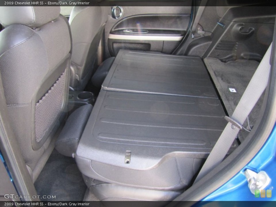 Ebony/Dark Gray Interior Rear Seat for the 2009 Chevrolet HHR SS #68467379