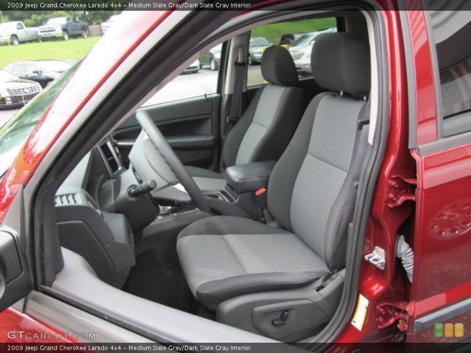 Medium Slate Gray/Dark Slate Gray Interior Photo for the 2009 Jeep Grand Cherokee Laredo 4x4 #68467714
