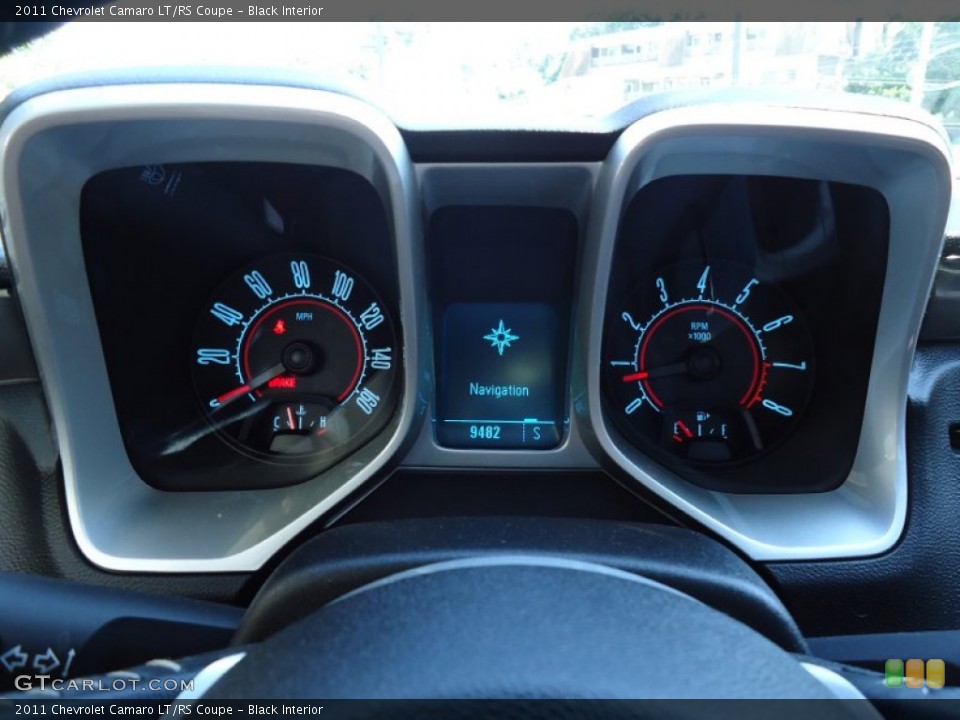 Black Interior Gauges for the 2011 Chevrolet Camaro LT/RS Coupe #68470410