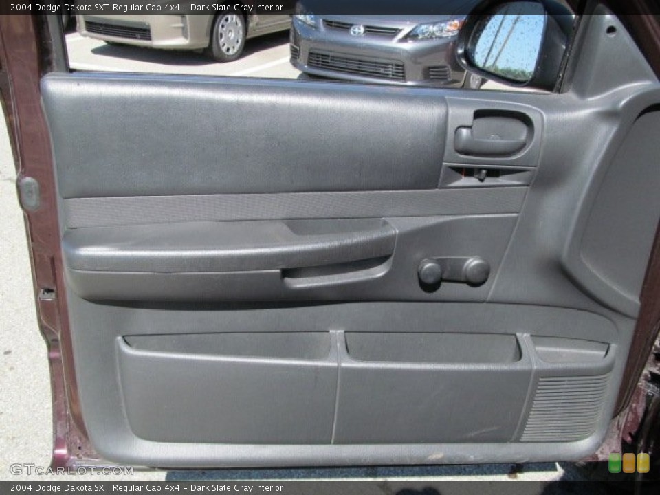 Dark Slate Gray Interior Door Panel for the 2004 Dodge Dakota SXT Regular Cab 4x4 #68471170