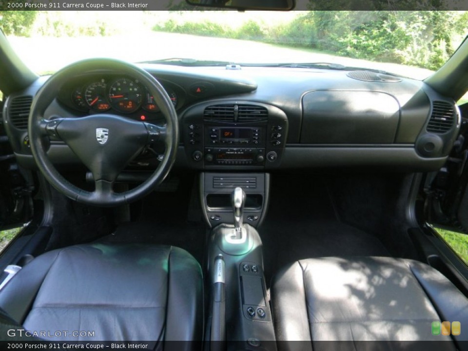 Black Interior Dashboard for the 2000 Porsche 911 Carrera Coupe #68471815