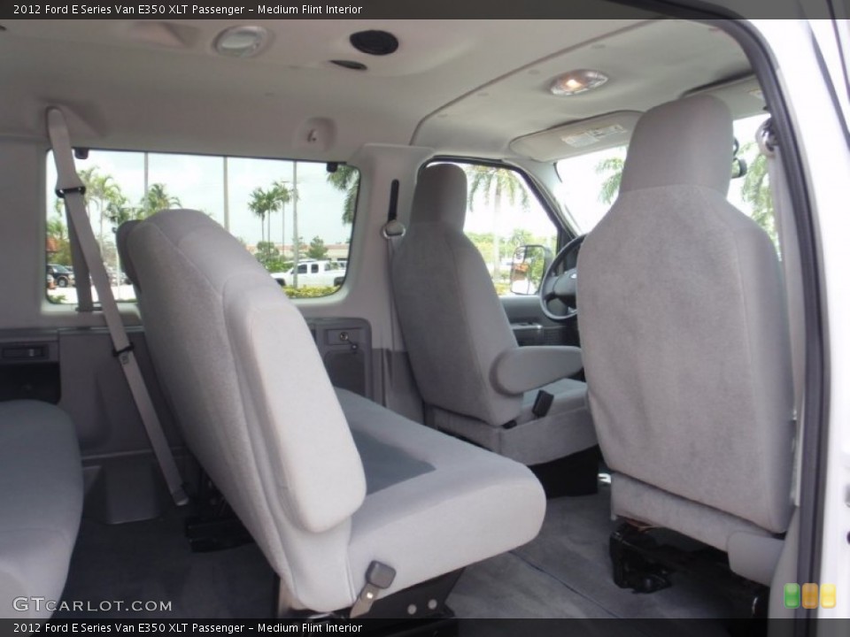 Medium Flint Interior Photo for the 2012 Ford E Series Van E350 XLT Passenger #68474689