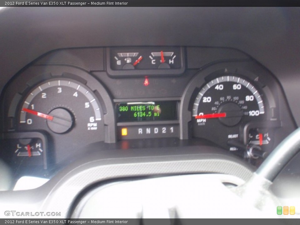 Medium Flint Interior Gauges for the 2012 Ford E Series Van E350 XLT Passenger #68474755