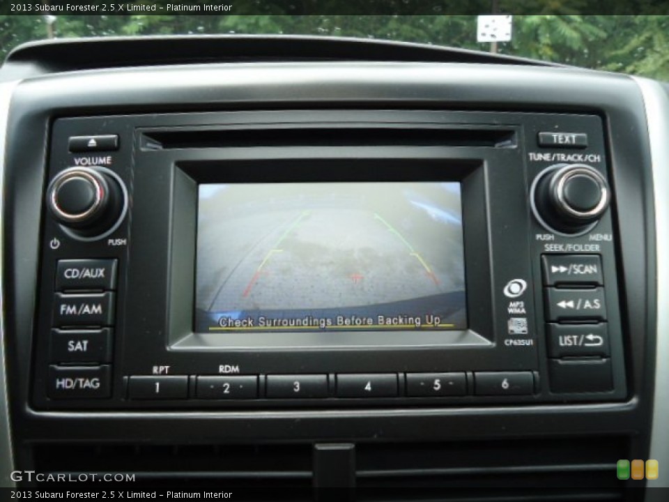 Platinum Interior Navigation for the 2013 Subaru Forester 2.5 X Limited #68476129