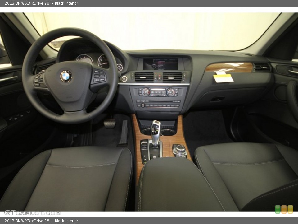 Black Interior Dashboard for the 2013 BMW X3 xDrive 28i #68477761