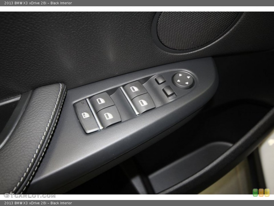 Black Interior Controls for the 2013 BMW X3 xDrive 28i #68477881
