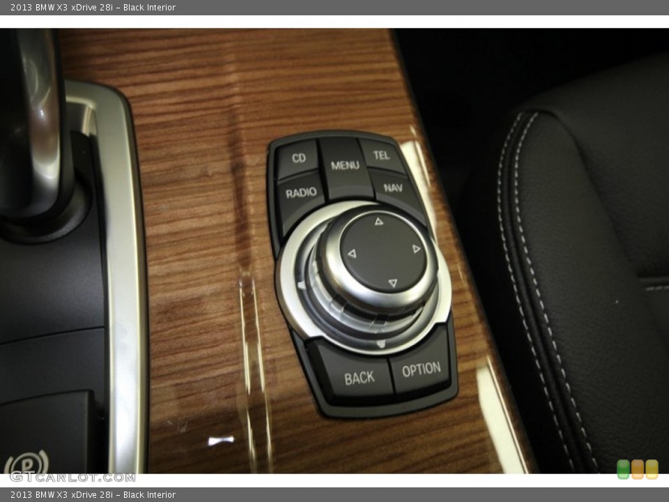 Black Interior Controls for the 2013 BMW X3 xDrive 28i #68477926
