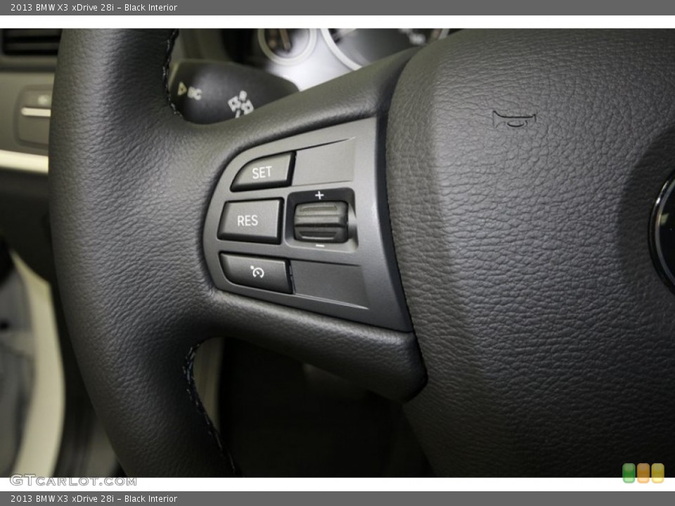 Black Interior Controls for the 2013 BMW X3 xDrive 28i #68477962