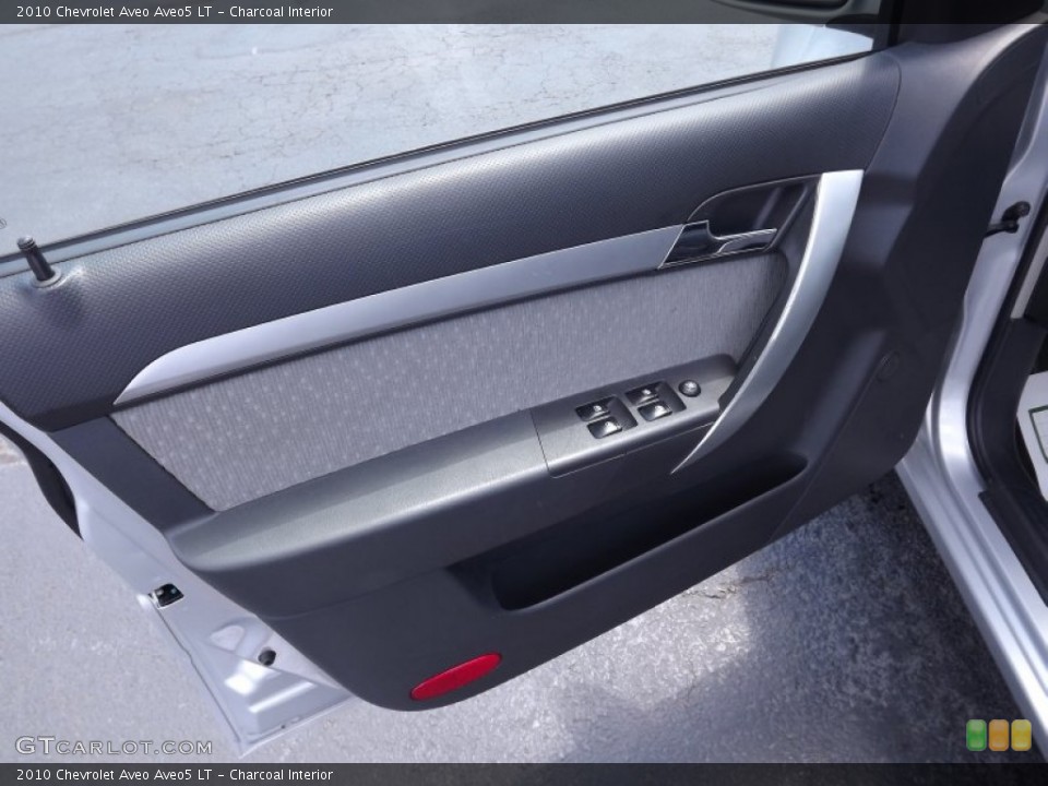 Charcoal Interior Door Panel for the 2010 Chevrolet Aveo Aveo5 LT #68478115