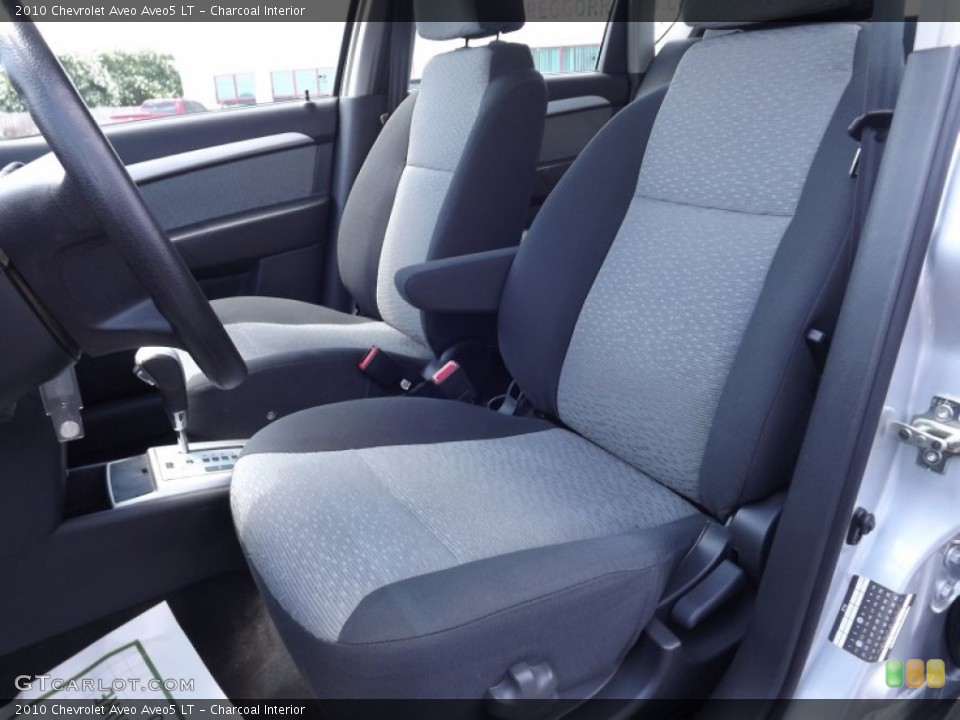 Charcoal Interior Front Seat for the 2010 Chevrolet Aveo Aveo5 LT #68478130
