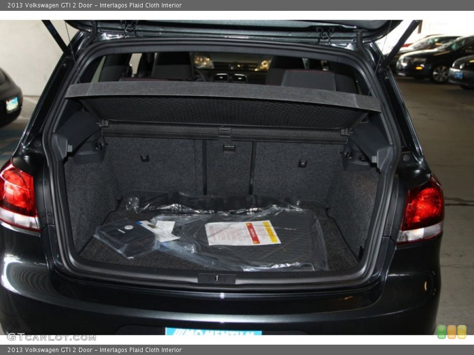 Interlagos Plaid Cloth Interior Trunk for the 2013 Volkswagen GTI 2 Door #68479637