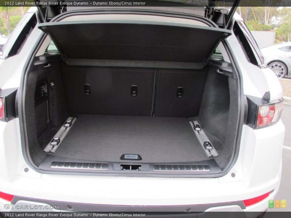 Dynamic Ebony/Cirrus Interior Trunk for the 2012 Land Rover Range Rover Evoque Dynamic #68480086