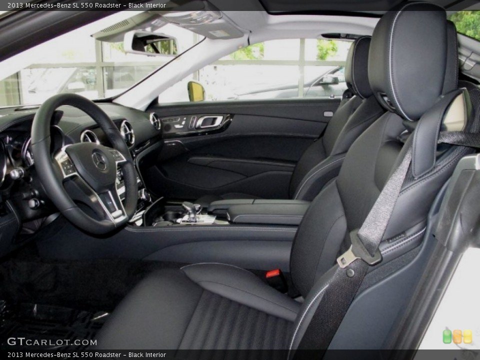 Black Interior Photo for the 2013 Mercedes-Benz SL 550 Roadster #68480326