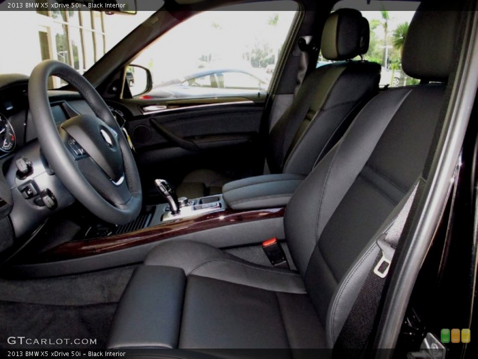 Black Interior Photo for the 2013 BMW X5 xDrive 50i #68480651