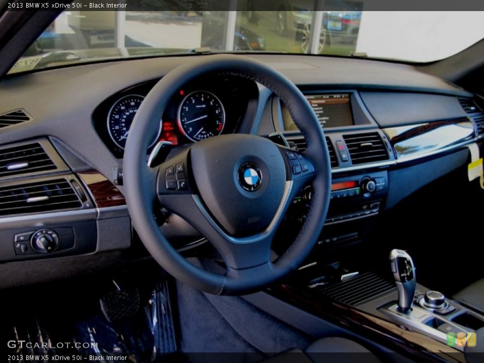 Black Interior Dashboard for the 2013 BMW X5 xDrive 50i #68480659