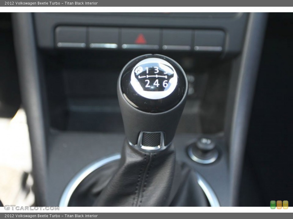Titan Black Interior Transmission for the 2012 Volkswagen Beetle Turbo #68481302