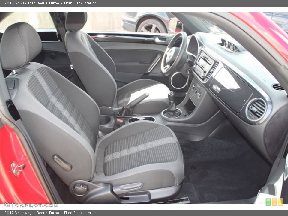 Titan Black Interior Photo for the 2012 Volkswagen Beetle Turbo #68481337