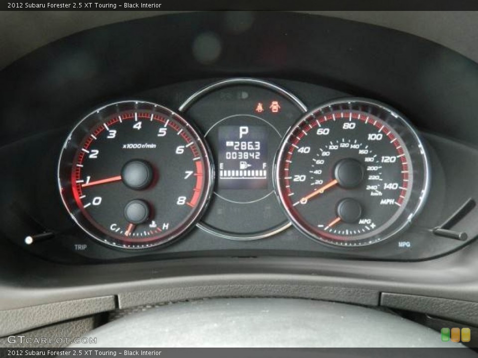 Black Interior Gauges for the 2012 Subaru Forester 2.5 XT Touring #68483038