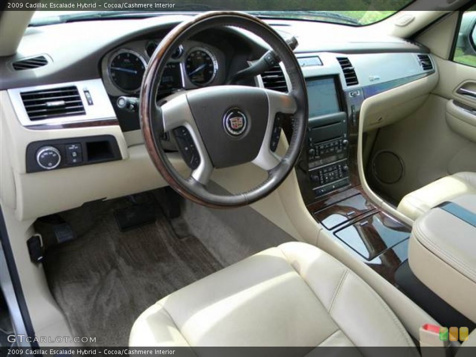 Cocoa/Cashmere Interior Prime Interior for the 2009 Cadillac Escalade Hybrid #68485186