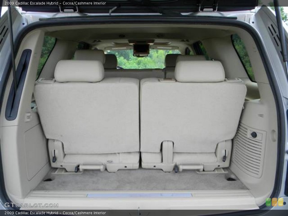 Cocoa/Cashmere Interior Trunk for the 2009 Cadillac Escalade Hybrid #68485231
